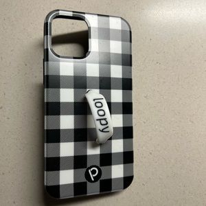 Plaid iPhone 12 mini loopy case